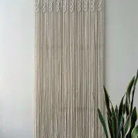 پرده های مکرومه|پرده، رانر، رومیزی|شهرکرد, |دیوار