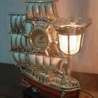 کشتی انجلیکا دکوری|چراغ خواب و آباژور|گنبد کاووس, |دیوار