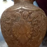 گلدان تمام قلم قدمت دار ارتفاع۲۰وقطر ۴۰|کلکسیون اشیاء عتیقه|تهران, هفت چنار|دیوار