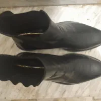 نیم بوت مردانه چلسی چرم تبریز ۴۲