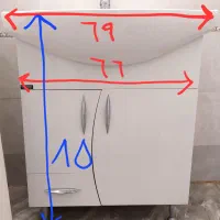 روشویی کابینتی کاملا سالم و تمیز|لوازم سرویس بهداشتی|تهران, کیانشهر|دیوار