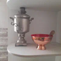 سماور نفتی عالینسب سماور ذغالی کاسه مسی|سماور، چای‌ساز، قهوه‌ساز|تهران, نیروی هوایی (پیروزی)|دیوار