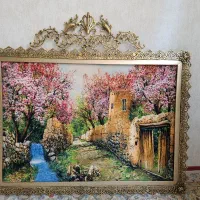 تابلو فرش برنز اصل