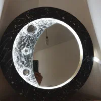 ساخت انواع تابلو ماه، آیینه،ساعت، تابلو بوم|تابلو، نقاشی، عکس|جوانرود, |دیوار