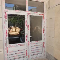 تولید درب پنجره دوجداره .سه جداره.  وتوری پلیسه