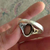 انگشترنقره رکاب قدیمی یکیش دره یکیشم یاقوت کبود|بدلیجات|تهران, جی|دیوار