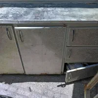 کابینت 3دره  با3کشو وپوسته کولر