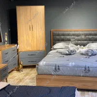 تخت خواب دونفره روکو|تخت و سرویس خواب|کرج, ساسانی (قلمستان)|دیوار