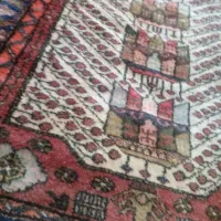 دستبافت ۳ متری|فرش|بوئین زهرا, |دیوار