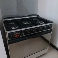 گاز تمام فر بدون ایراد پنج شعله