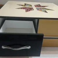 نیم ست ۵ نفره  و میز وسط|مبلمان خانگی و میز عسلی|رشت, کاکتوس|دیوار