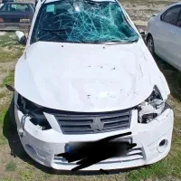 خودرو ساینا  تصادفی