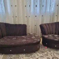 مبل راحتی صدفی|مبلمان خانگی و میز عسلی|مشهد, تربیت (صدف)|دیوار