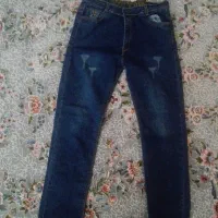 شلوار لی کمر دار نو ۱۲تا ۱۵سال