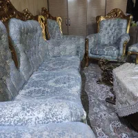 مبل ۹نفره به همراه میزعسلی|مبلمان خانگی و میز عسلی|مشهد, انصار|دیوار