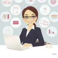 منشی خانم و دستیار پاره وقت