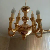 لوستر برنجی و برنزی|لوستر و چراغ آویز|سبزوار, پیروزی|دیوار