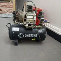 پمپ باد برقی 25 لیتری در حد نو