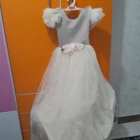لباس مجلسی دخترانه فقط یکبار پوشیده شده