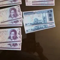 صد ریال و دویست ریال قدیمی جفت تا نخورده|کلکسیون سکه، تمبر، اسکناس|تهران, کاج|دیوار