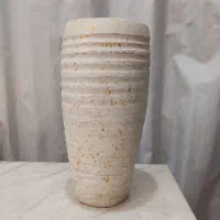 گلدان سفالی طرح دار