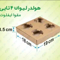 تولید وپخش لیوان دوجداره و جالیوانی 2تایی و 4تایی|ظروف نگهدارنده، پلاستیکی، یکبارمصرف|قم, قلعه کامکار|دیوار