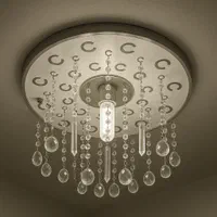 لوستر مدرن دایره طرح یونیک به همراه لامپ LED