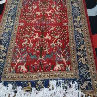 فرش دستبافت سنگسری صحنه شکار