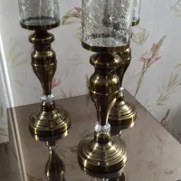 فروش میز سه عددی .ست سه عددی شمعدان و دکور شطرنج|صنایع دستی و سایر لوازم تزئینی|تهران, قصر فیروزه ۱|دیوار