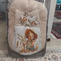 ست ۷ تکه آغوشی و تشک گارد دار و قنداق فرنگی و..