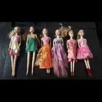 باربی های اورجینال بدونه جعبه  و  خرس بزرگ