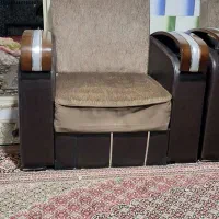 مبل ۸نفره مخمل کبریتی تاشو