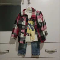 لباس پسرانه.لباس عید.سه تیکه بچگانه