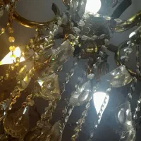 لوستر ۹ شعله|لوستر و چراغ آویز|ماهدشت, |دیوار