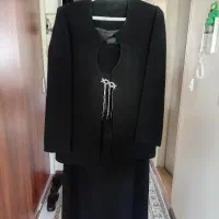 کت دامن کرپ سایز 40