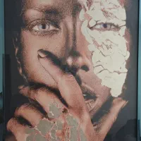 تابلو چهره زن