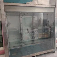 یخچال الکترو استیل ایستاده ویترینی ۲طرفه