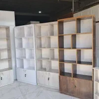 کتابخانه|کتابخانه، شلف، قفسه‌های دیواری|ساوه, |دیوار