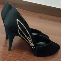 کفش مجلسی مشکی خارجی سایز ۳۸