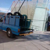 حمل بارشیشه با نیسان خرکدار