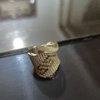 دوتا انگشتر طلا اجرت دار