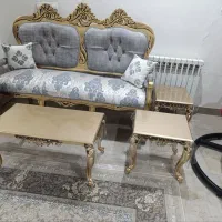 مبل سلطنتی 9 نفره|مبلمان خانگی و میز عسلی|بیرجند, |دیوار