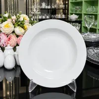 بشقاب گود زرین/بشقاب چینی