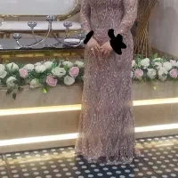 پیراهن مجلسی یک بار پوشیده شده
