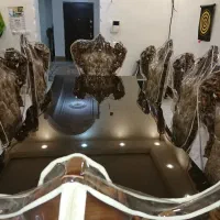 مبل سلطنتی ۹ نفره به همراه میز ناهارخوری ۸ نفره|مبلمان خانگی و میز عسلی|اهواز, کیانپارس |دیوار