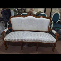 مبل سلطنتی نه نفره طرح آلمانی چوب راش|مبلمان خانگی و میز عسلی|ساوه, |دیوار