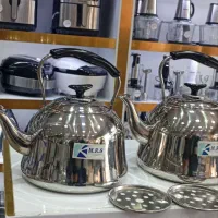 کتری تک سایزبزرگ استیل درجه1(6لیتری/5لیتری/ارسال