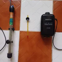 آکواریوم پمپ بخاری دماسنج|لوازم جانبی حیوانات|مشهد, نیروی هوایی|دیوار