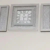 ساعت دیواری سه تکه وتابلوی