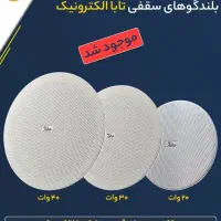 بلندگو سقفی توکار و آمپلی فایر توکار